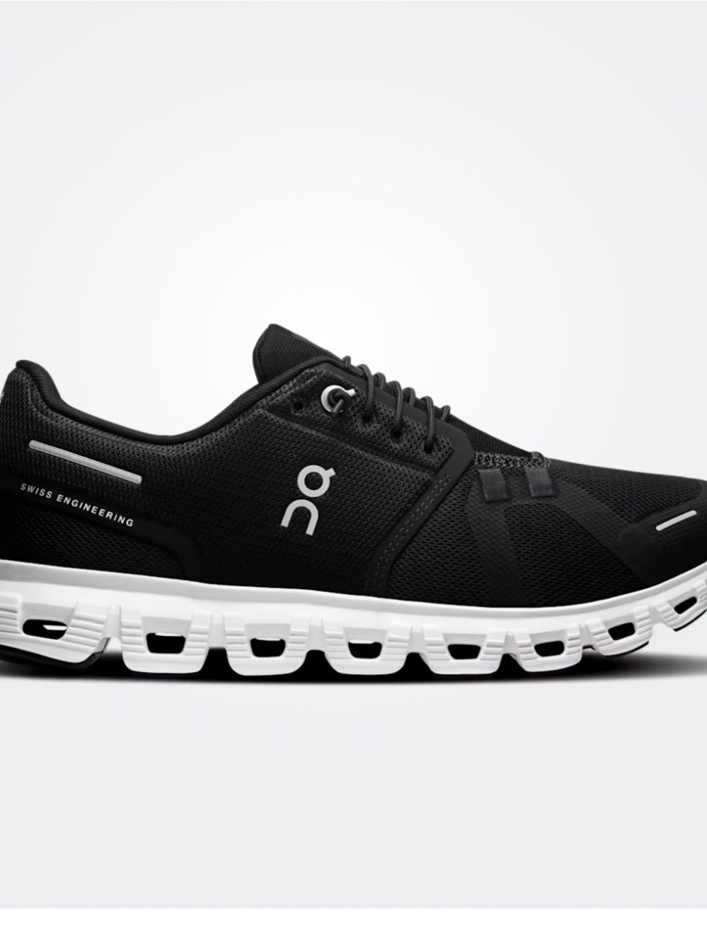 On Running Gray & Black Men's Running Shoe